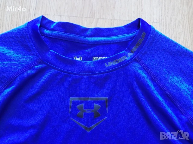блуза under armour тениска худи горнище екип фанела оригинална спорт фитнес крос тренировка мъжка M, снимка 3 - Спортни дрехи, екипи - 43146394
