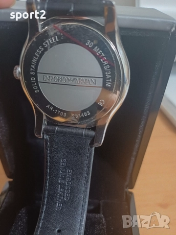 Оригинален часовник Emporio Armani , снимка 3 - Мъжки - 52529275