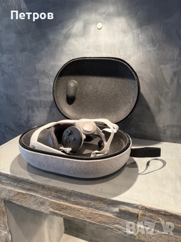 КАТО ЧИСТО НОВИ Meta Quest 3 512 GB VR очила + контролери и кейс, снимка 2 - Други игри и конзоли - 54228035