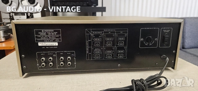 Pioneer SG-9 + Pioneer SR-9 еквалайзер и процесор, снимка 6 - Ресийвъри, усилватели, смесителни пултове - 54151578