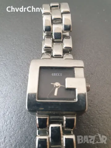 Оригинален дамски ръчен часовник Гучи/Gucci, снимка 2 - Дамски - 48044559