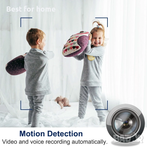  Шпионска камера - тонколона, 1080P HD , детектор на движение, нощно виждане, снимка 4 - Други - 52117325