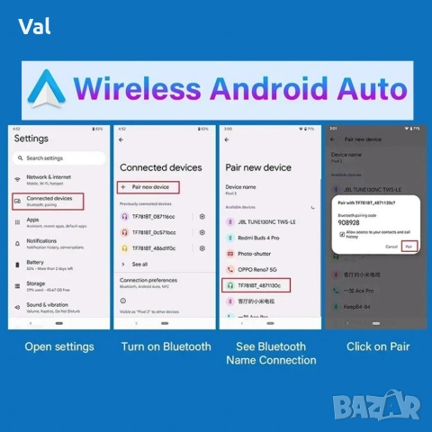 AC99 - Мултимедия H605D-DVR CarPlay Android/iOS Auto 10.26" с 2 камери, DVR запис и безжична връзка, снимка 8 - Навигация за кола - 53663966
