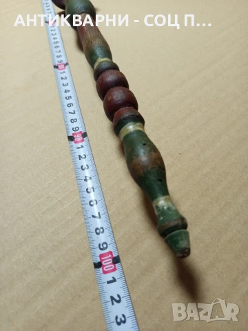 Соц Стара дървена Хурка., снимка 4 - Антикварни и старинни предмети - 50553835