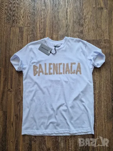 Страхотна мъжка тениска BALENCIAGA размер S, M, L, XL, 2XL , снимка 6 - Тениски - 46997151