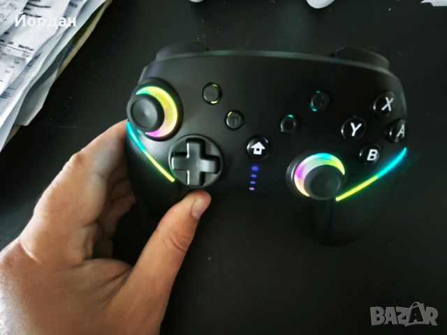3 нови Светещи джойстика за Nintendo Switch, снимка 15 - Аксесоари - 49597789