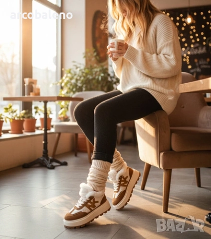 Дамски изолирани маратонки Nicha, 3цвята , снимка 5 - Маратонки - 52359863