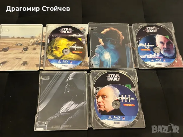 КРАЙНА ЦЕНА. Междузвездни Войни Блу-рей/blu-ray/STAR WARS STEELBOOK, снимка 2 - Blu-Ray филми - 48260710