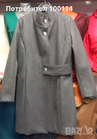 Дамско палто от кашмир и вълна, снимка 3 - Палта, манта - 52177435