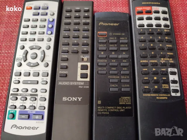 Дистанционно audio уредба усилвател Pioneer Marantz Sony, снимка 1