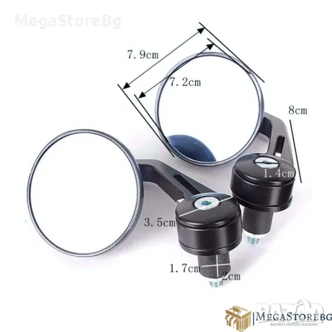 Огледала за мотор - PA869 - 2бр/к-т, снимка 3 - Аксесоари и консумативи - 49767182