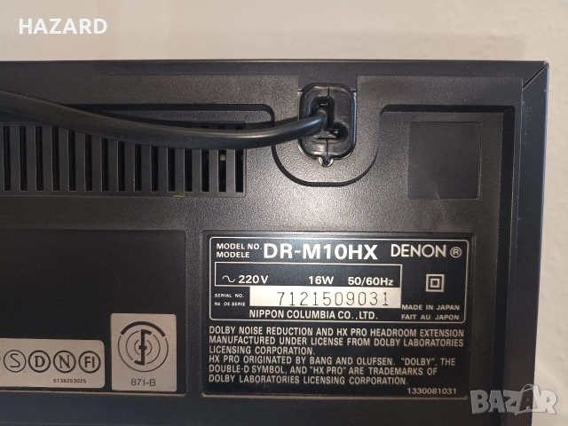 Denon DR-M 10 HX, снимка 4 - Декове - 53743740