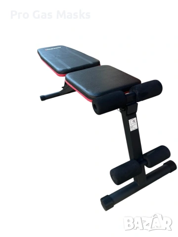 Лежанка за Коремни Преси Дъмбели Сгъваема Лесно Преносима само за 100 евро. Много удобна. Прибира се, снимка 5 - Фитнес уреди - 53666640