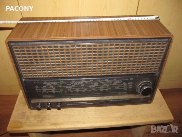 ретро радио  GRUNDIG RF 640 - работи и на УКВ, снимка 6 - Радиокасетофони, транзистори - 47582944