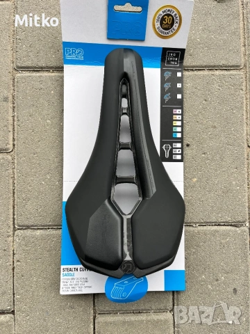 Седалка за велосипед Pro Stealth Curved Team