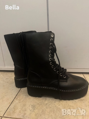 Ботуши H&M, снимка 4 - Дамски ботуши - 52431347