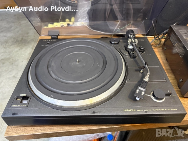 Грамафон Hitachi HT-320, снимка 3 - Грамофони - 52679260