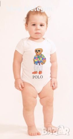 Polo bear by Ralph Lauren боди, снимка 1 - Бодита за бебе - 45957708