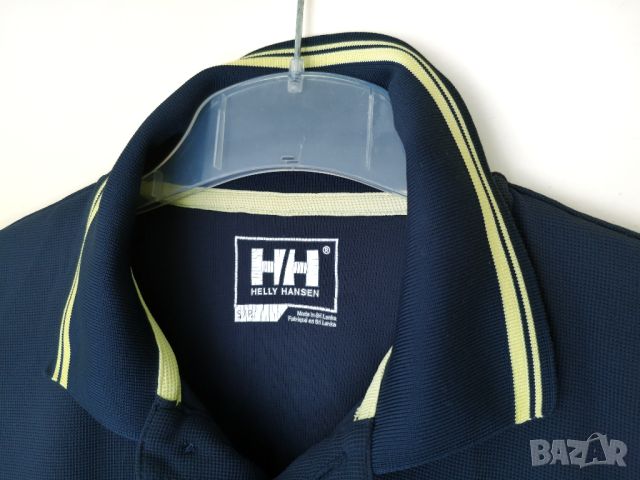 Helly Hansen / S* / мъжка тениска с яка / защита UPF 50 / състояние: отлично, снимка 3 - Спортни дрехи, екипи - 45074969