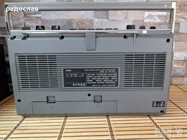 Aiwa TPR-901E 1983, снимка 12 - Радиокасетофони, транзистори - 49035489