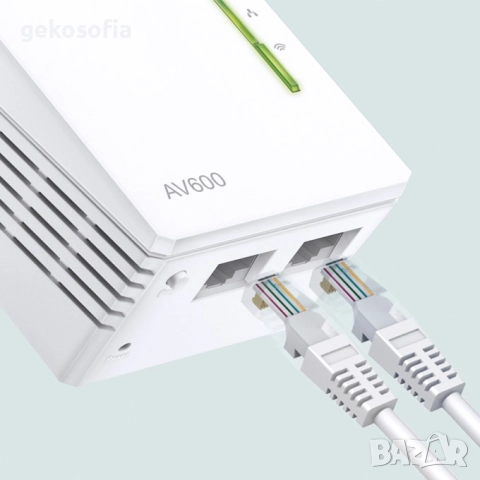 Powerline адаптер TP-Link AV600 TL-WPA4220 – Лесен начин за силен интернет навсякъде у дома!