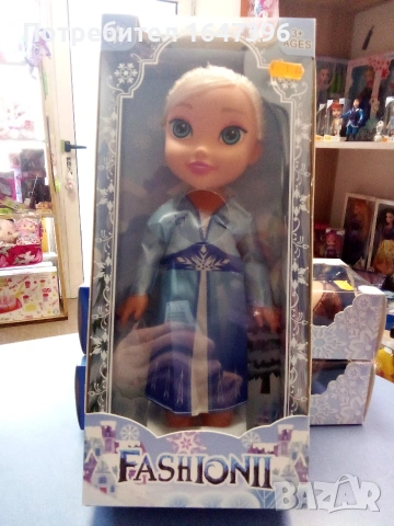 Ана,Замръзналото краство, снимка 2 - Кукли - 53780296