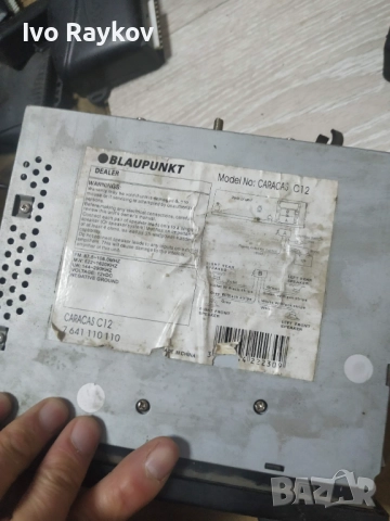 РАДИО BLAUPUNKT CARACAS C12., снимка 4 - Части - 52401372