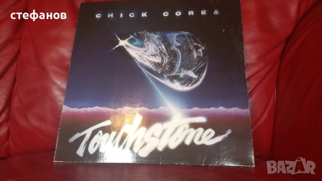 Дългосвиреща грамофонна плоча на CHICK COREA  „TOUCHSTONE”, Германия, Франция