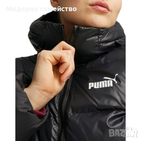 Дамско яке PUMA Power Hooded Jacket Black, снимка 2 - Якета - 48048897