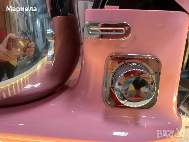 Розов Планетарен миксер 1100W Clatronic KM 3711 , снимка 3 - Миксери - 50282406