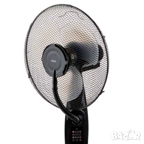 Вентилатор с водна мъгла 16'', 75W, LED, дист. упр-е, снимка 2 - Друга електроника - 52099074