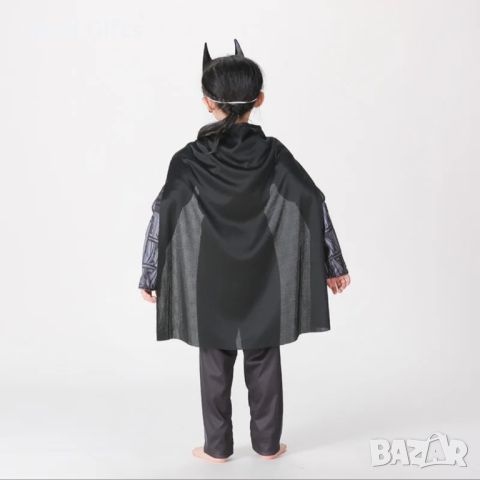 Детски костюм на Батман с мускули, маска и Ръкавица с изстрелвачка, снимка 4 - Други - 45465894