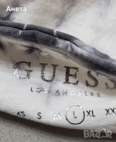 Нова оригинална фланелка GUESS - 100% памук, размер - L., снимка 9 - Тениски - 46710060