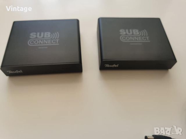 Безжична връзка за субуфер /Teufel Subwoofer Wireless Set, снимка 5 - Тонколони - 45076286