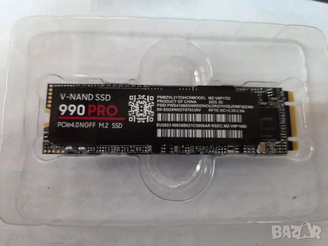 SSD 1 TB v-nand 990 pro pcle4.0ngff m.2 ssd, снимка 4 - За дома - 52711671