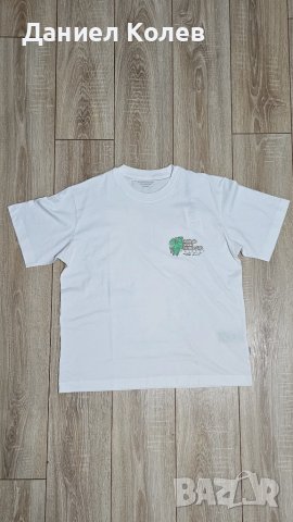 Mъжка бяла тениска Jack & Jones Relaxed Fit - Чисто нова!, снимка 3 - Тениски - 51103744