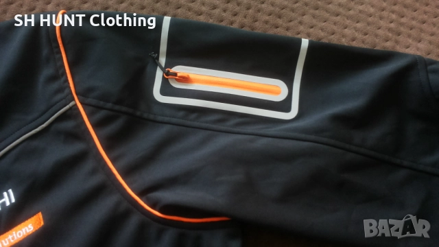 HITACHI Softshell Work Stretch Jacket размер XL работна горница W4-712, снимка 9 - Якета - 52886174