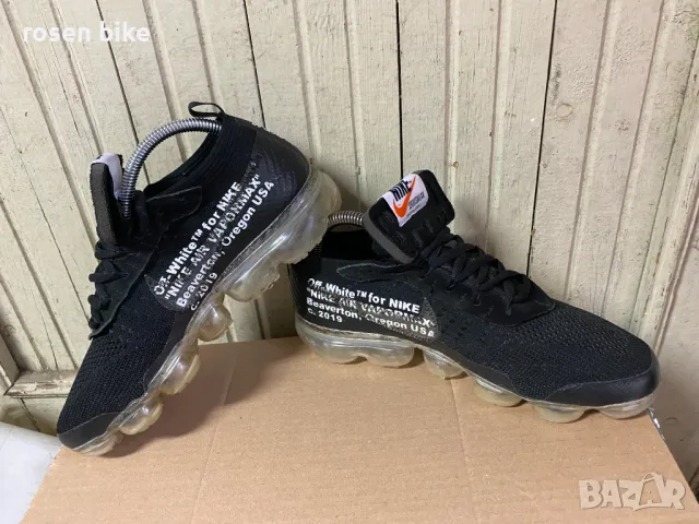 ''Nike Air VaporMax Off-White Black''оригинални маратонки 40 номер, снимка 2 - Маратонки - 47770293