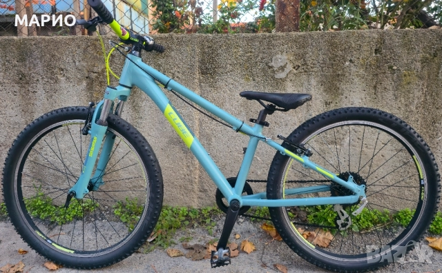 Cube Acid 24 цола 7 скорости Shimano преден амортисьор
