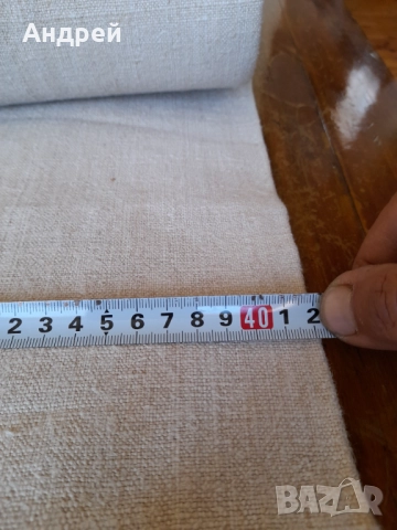 Стар ленен плат,лен, снимка 5 - Антикварни и старинни предмети - 52054503