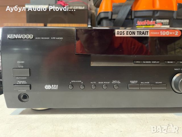 Kenwood KRF-A4020 Audio Receiver  2x100 Wata 4 Ohm, снимка 5 - Ресийвъри, усилватели, смесителни пултове - 45980942