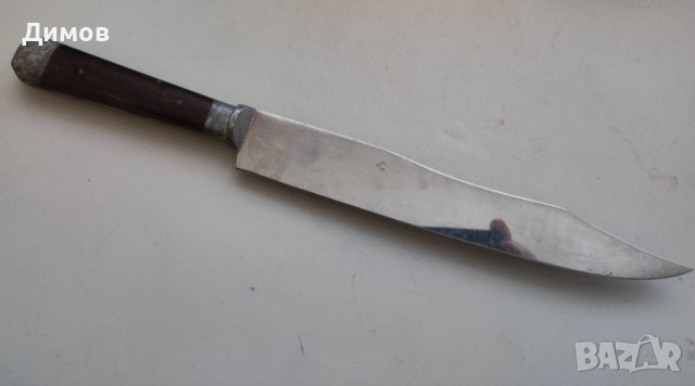 34 см Стар колекционерски нож, снимка 3 - Антикварни и старинни предмети - 44955588