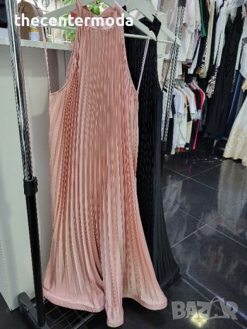 Розова рокля солей , снимка 1 - Рокли - 46469033