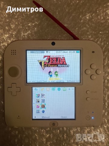 Nintendo 2DS, снимка 2 - Nintendo конзоли - 46464119