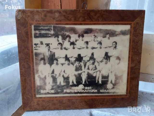 БЕРОЕ ШАМПИОН ламинирана снимка картина УНИКАТ, снимка 4 - Антикварни и старинни предмети - 53444700