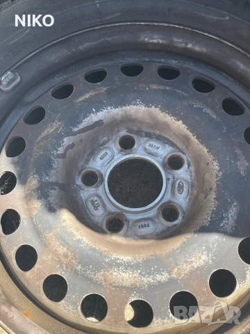 Гуми с джанти 15 за Форд Кънект 5/112, снимка 5 - Гуми и джанти - 51462733