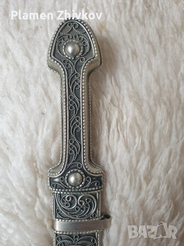 кавказка кама с филигран, снимка 3 - Антикварни и старинни предмети - 54015486