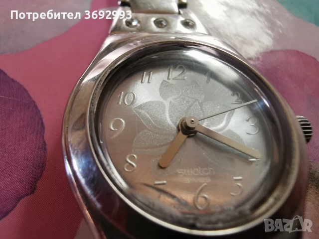 Дамски часовник Swatch Flower Box, снимка 9 - Дамски - 51358179