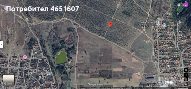 Парцел между с. Енина и гр. Крън