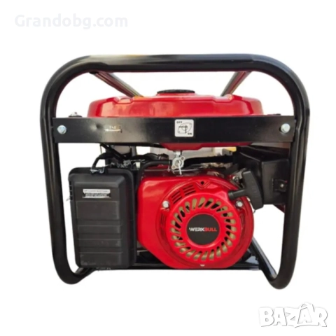 Немски Агрегат WerkBull 3,5 киловата - четиритактов Генератор за ток, снимка 7 - Генератори - 52421657